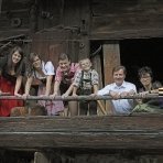 Sudtirol, Ridnaun, Ratschings, Veiterhof, Familie Albin Klotz, Ferien auf dem Bauernhof, Roter Hahn, Familienfoto,