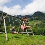 Kinderferien am Bauernhof - Kinderspielplatz